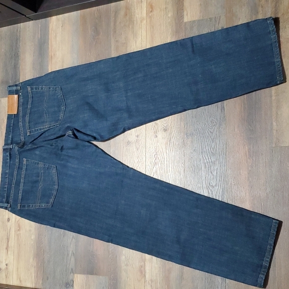 Lucky brand 221 straight medium wash denim jeans - Picture 10 of 12